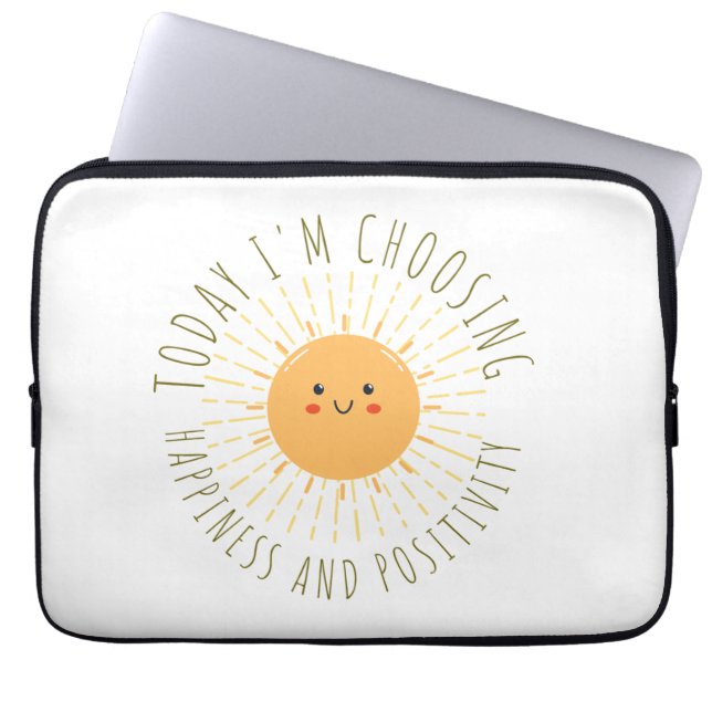 Capa Para Notebook Sol Sorridente Fofo (Frente)