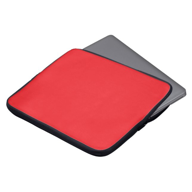 Capa Para Notebook Solid Red Background  (Frente Topo)