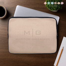 Capa Para Notebook Solid Soft Light Paste Peach Beige Pink Color 