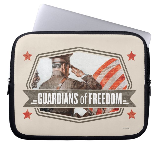 Capa Para Notebook Solider-Guardian of Freedom (Frente)