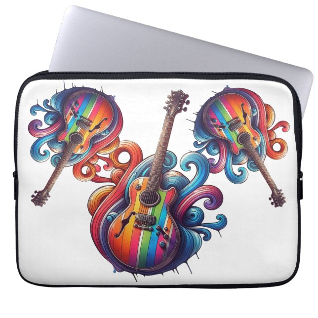 Capa Para Notebook Som a gotejar (Frente)