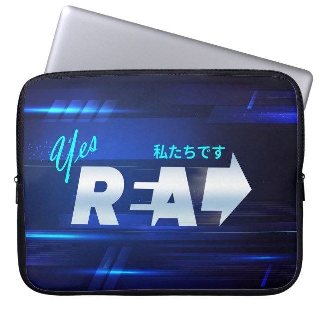 Capa Para Notebook Somos Reais | Bolsa de laptop de 15" (Frente)