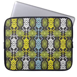 Capa Para Notebook Songket Tenun: Motif indonésio Tradicional.