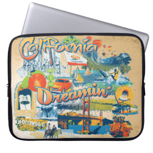 Capa Para Notebook Sonhando com a Califórnia