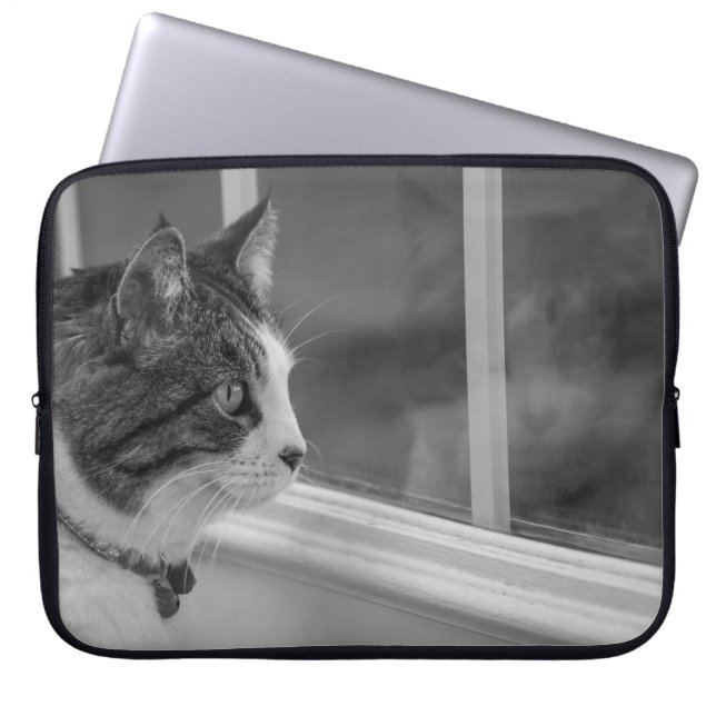 Capa Para Notebook Sonhando Com Clima Mais Quente Tons de Cinza (Frente)