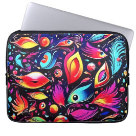 Capa Para Notebook Sonho de Pena Psicodélica