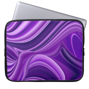 Capa Para Notebook Sonhos Roxos, Abstrato Fantasy Arte Arco-Íris