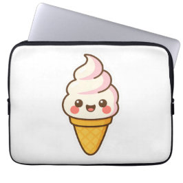 Capa Para Notebook Sorvete Kawaii doce