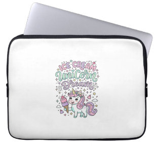 Capa Para Notebook Sorvete Unicórnio Sonho de Unicórnio Produto Paste