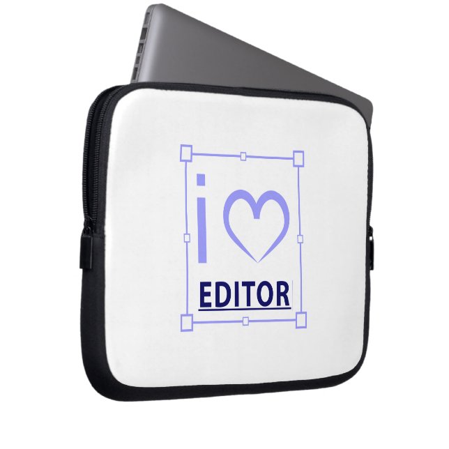 Capa Para Notebook Sou editor (Frente Esquerda)
