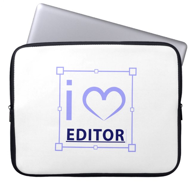 Capa Para Notebook Sou editor (Frente)