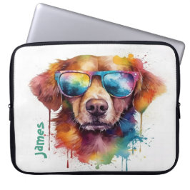 Capa Para Notebook "Sou o Mais Legal" Capinha de Laptop com Cachorro