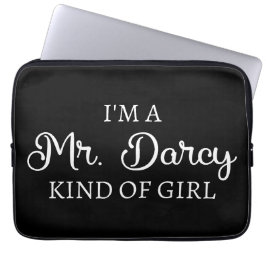 Capa Para Notebook Sou o Sr. Darcy tipo de garota que sou