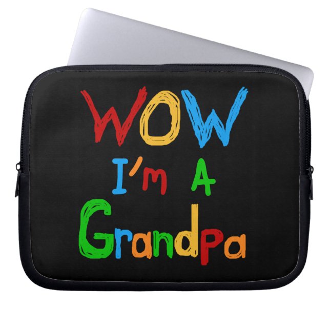 Capa Para Notebook Sou vovô T-shirts e presentes (Frente)