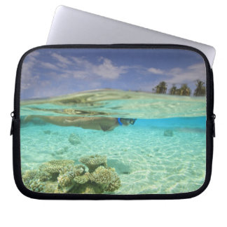 Capa Para Notebook South Huvadhoo Atoll, Maldivas do Sul, Indiano