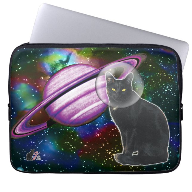 Capa Para Notebook Space-Cat Cosmo (Frente)