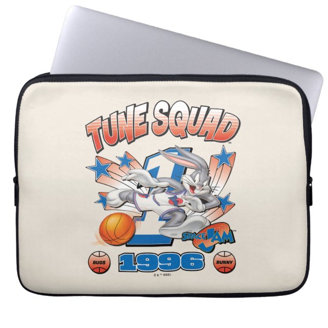 Capa Para Notebook SPACE JAM™ BUGS BUNNY™ #1 Gráfico de Basquetebol (Frente)