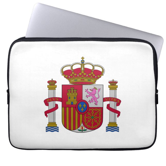 Capa Para Notebook Spain country coat arms symbol emblem flag (Frente)