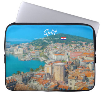 Capa Para Notebook Split, Croácia - Cidade Costeira