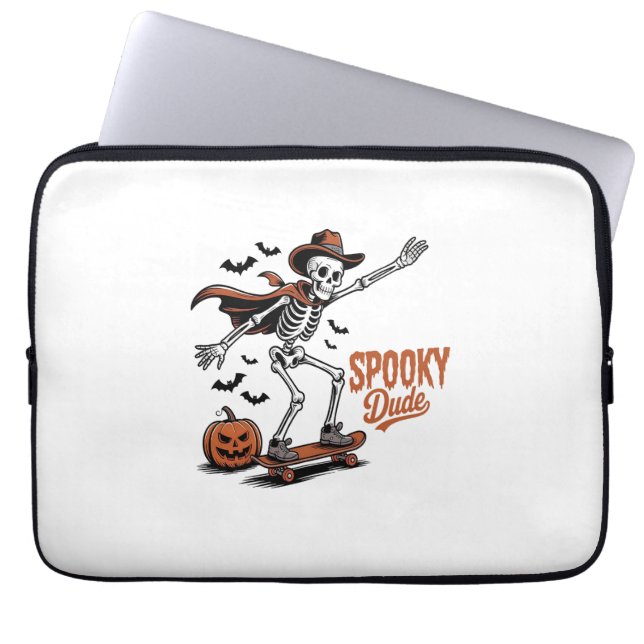 Capa Para Notebook Spooky Dude Spooky (Frente)