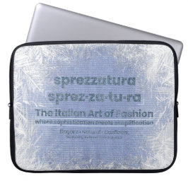 Capa Para Notebook SPREZZATURA: A ARTE ITALIANA DA MODA-BlueDenim