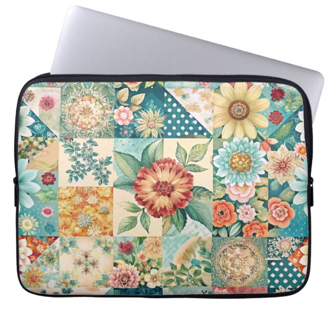 Capa Para Notebook Spring Patchwork (Frente)