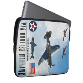 CAPA PARA NOTEBOOK SQUADRON DE BRIGA DE WARHAWK P-40 CURTISS
