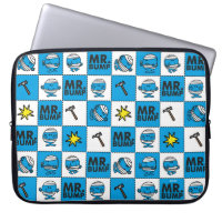 Sr. Bump | Mosaico Em Padrão Azul