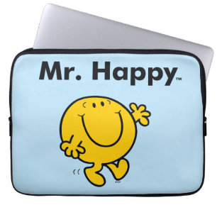 Capa Para Notebook Sr. Feliz Ser Sempre Feliz do Sr. Homem