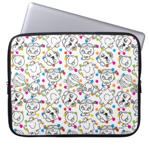 Capa Para Notebook Sr. Homem & teste padrão de bolinhas pequeno do