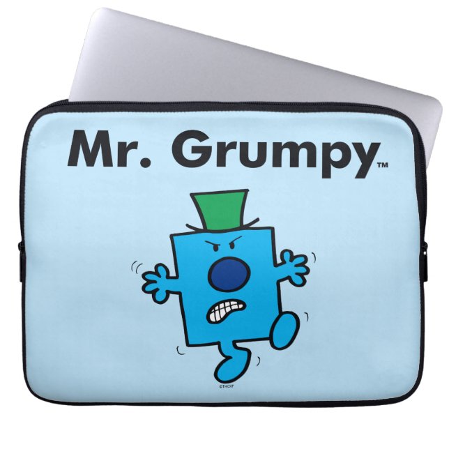 Capa Para Notebook Sr. Men | O Sr. Grumpy é um Grump (Frente)