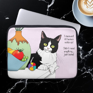 Capa Para Notebook Sr. Meowy Cat