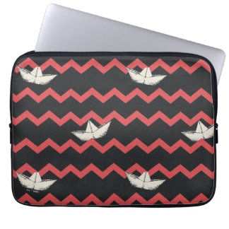 Capa Para Notebook SS Georgie Boat Chevron Patterno