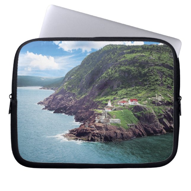 Capa Para Notebook St. John's, Terra Nova, Canadá, Forte histórico (Frente)