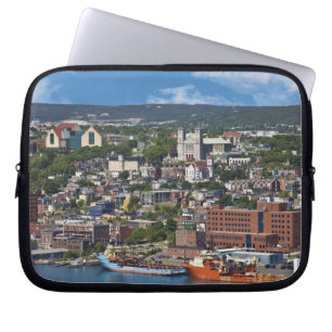 Capa Para Notebook St. John's, Terra Nova e Labrador, Canadá, a costa