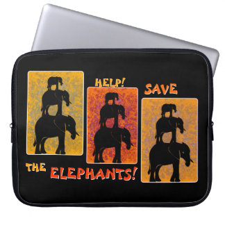 Capa Para Notebook Stack O'Elephants (Clipe Personalizado Ativado)