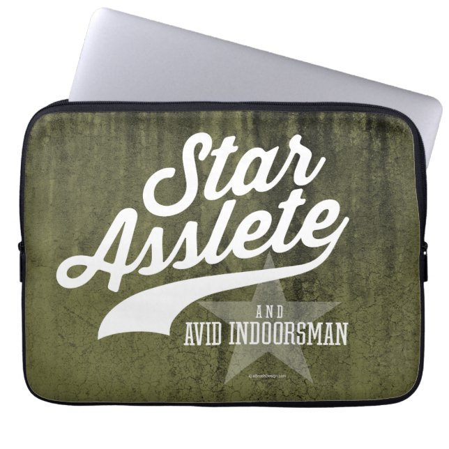 Capa Para Notebook Star Asslete (Avid Indoorsman) (Frente)