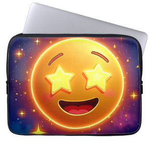 Capa Para Notebook Starry Eyed Emoji Joy