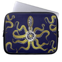 Steampunk alinha o polvo Kraken