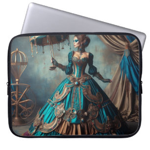 Capa Para Notebook Steampunk Vintage Victorian Lady Circus