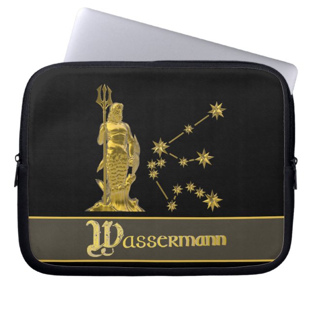 Capa Para Notebook Sternzeichen Wassermann -  (Frente)