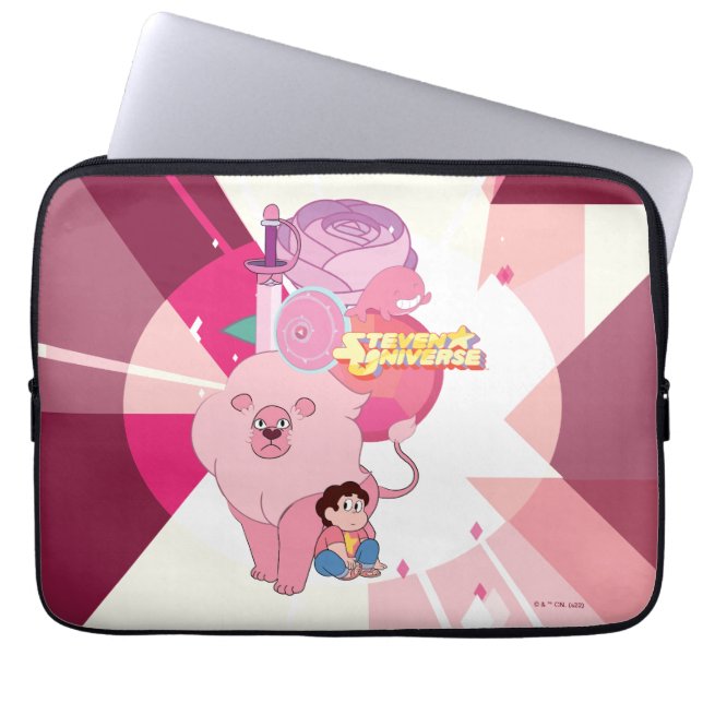 Capa Para Notebook Steven Universe | Rosa Quartz Legado (Frente)