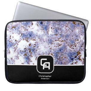 Capa Para Notebook Stone Monograma Marine