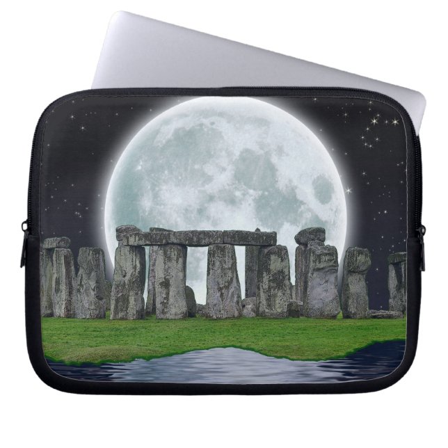 Capa Para Notebook Stonehenge Celtic Standstone Stones na Grã-Bretanh (Frente)