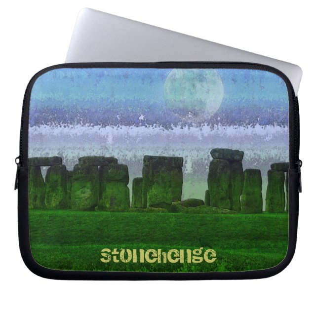 Capa Para Notebook Stonehenge Celtic Standstone Stones na Grã-Bretanh (Frente)