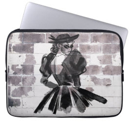 Capa Para Notebook "Street Muse - Moda na Parede"