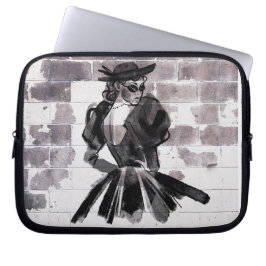 Capa Para Notebook "Street Muse - Moda na Parede"