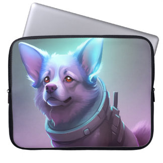 Capa Para Notebook Strelka - o cão espacial soviético