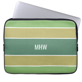 Capa Para Notebook Stripes bolsas de laptop personalizadas de monogra