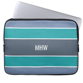 Capa Para Notebook Stripes bolsas de laptop personalizadas de monogra